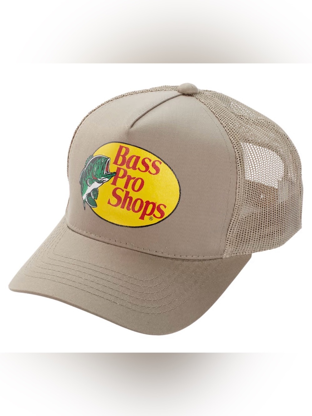Bass Pro Shops Khaki / Mesh Back Hat